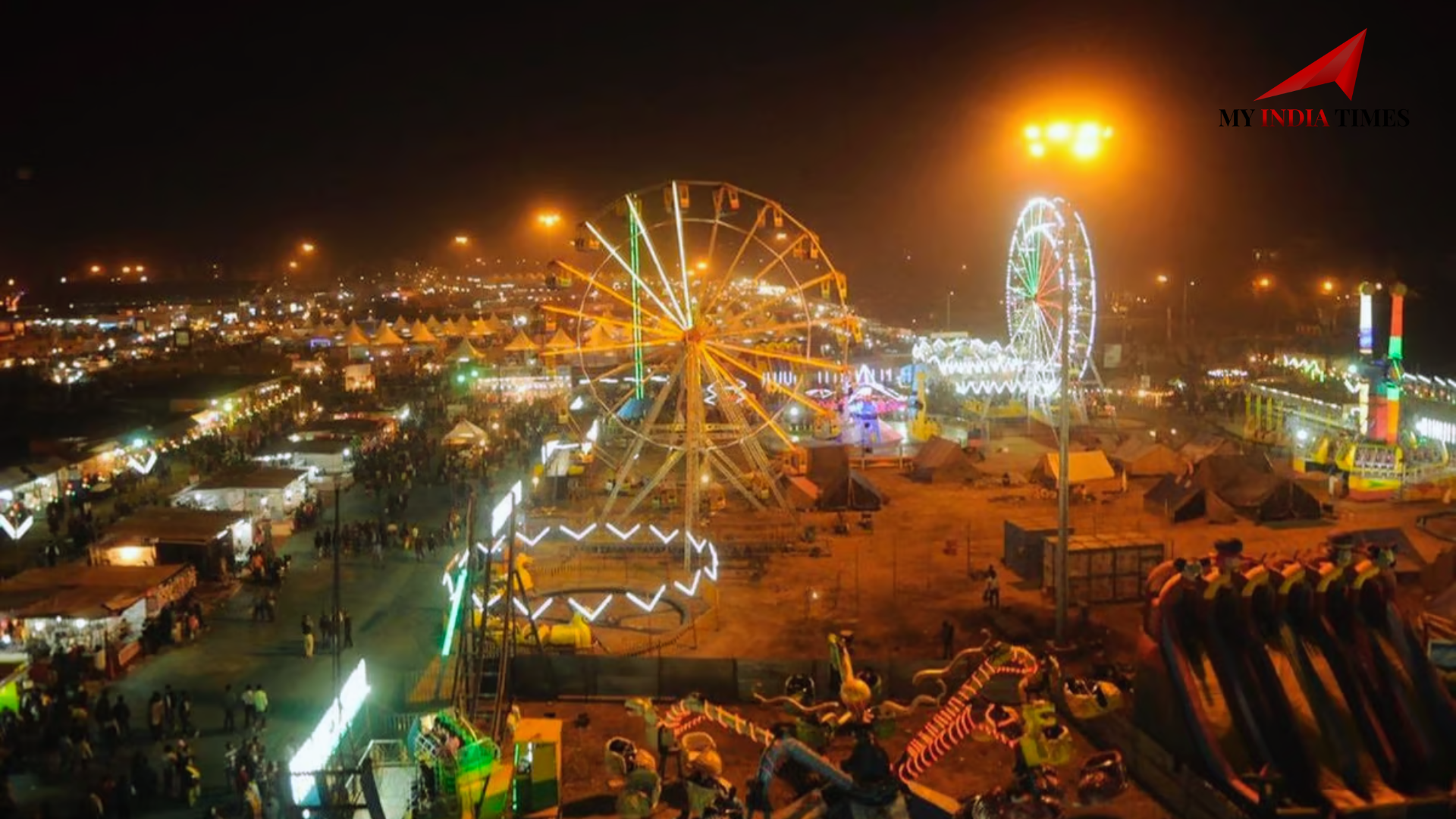 The Grand Katki Fair Opens on the Scenic Banks of Gomti River in Lucknow